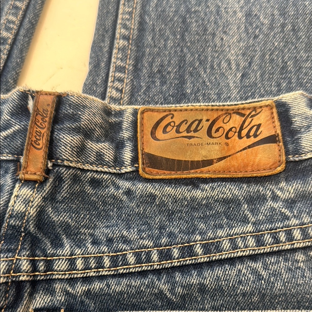 Vintage RARE High Rise Coca Cola Jeans - Picture 15 of 16